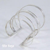 Hammered Bracelet Mexican Sterling Silver